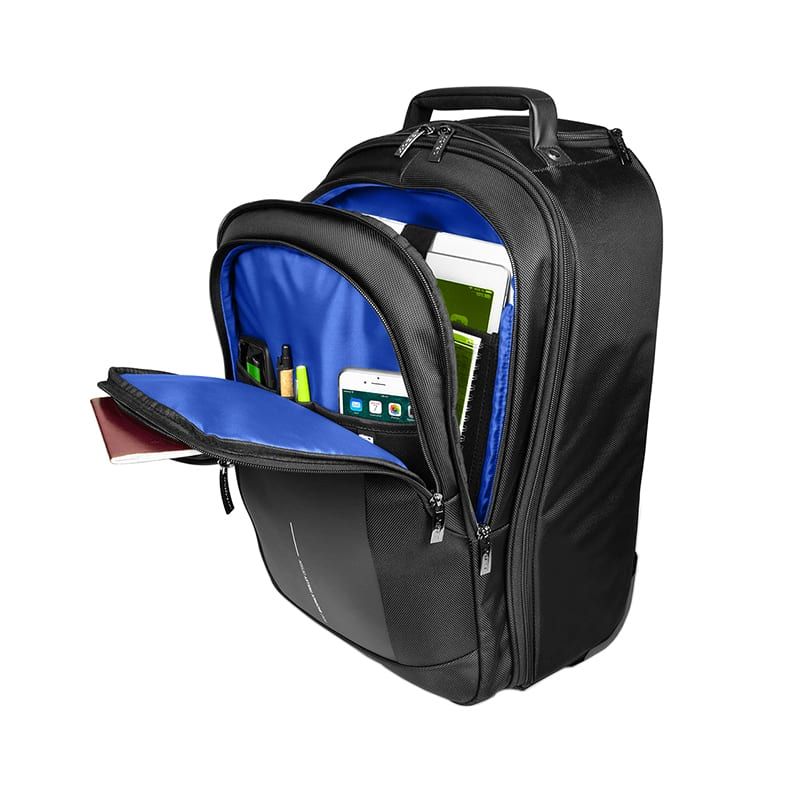 PORT CHICAGO EVO - TROLLEY BACKPACK - 15.6 INCH - BLACK