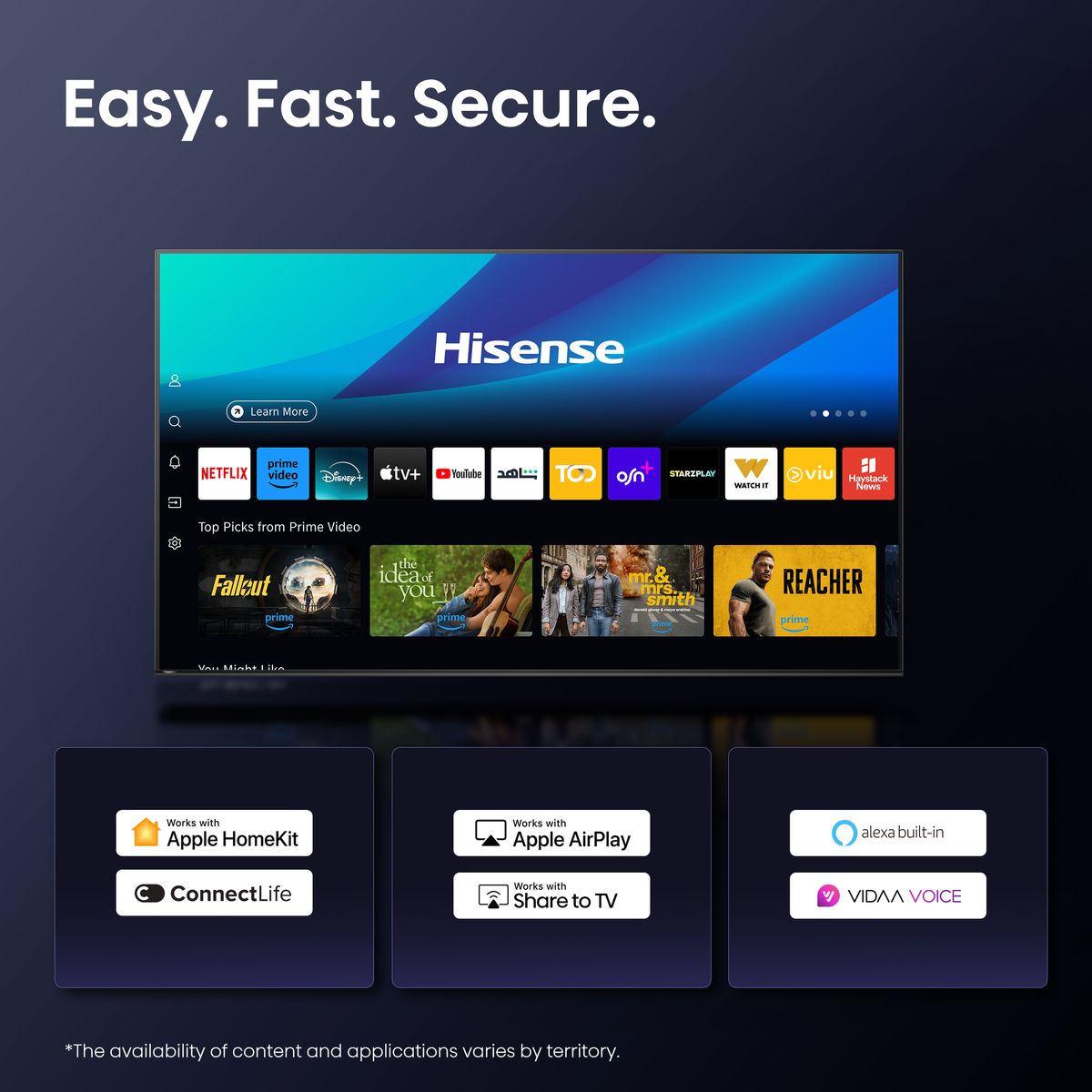 Hisense 43" E7Q 4K UHD QLED Smart TV with Dolby Vision (UNBOXED DEAL)