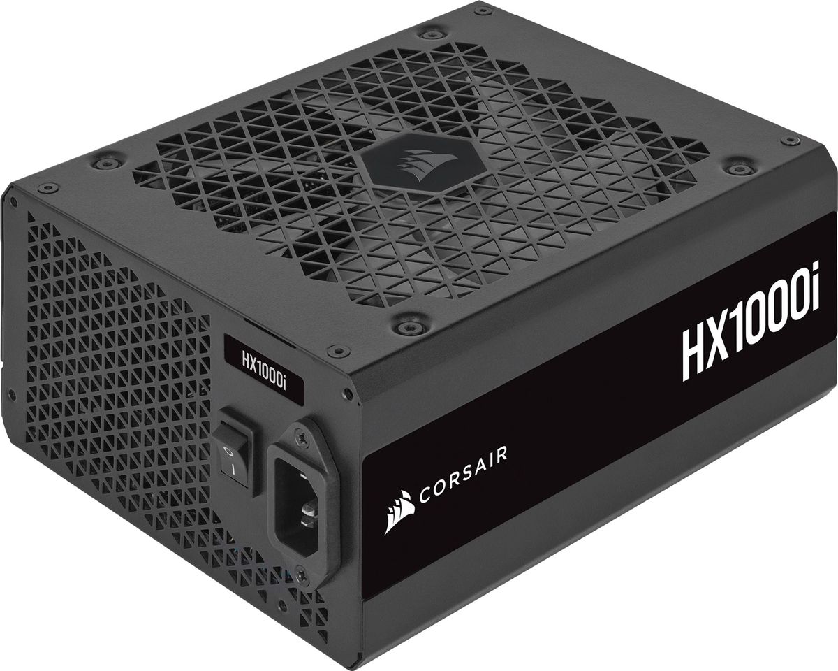 Corsair HX Series HX1000i - 1000 Watt 80 PLUS® Platinum Certified Fully Modular PSU; 10yr Warranty