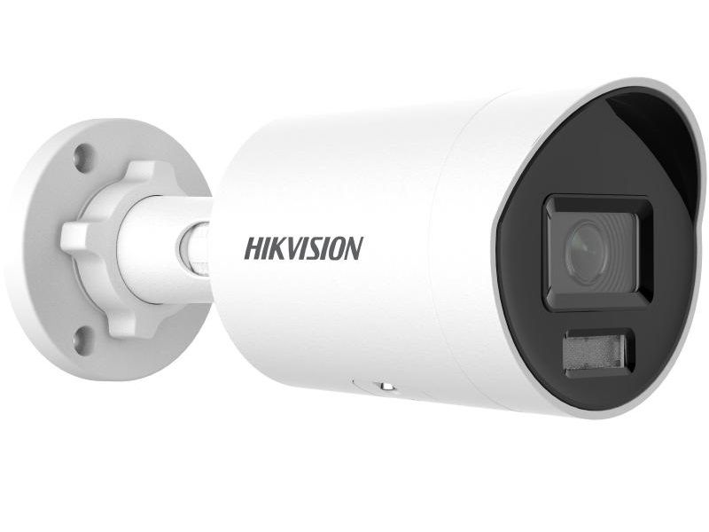 HIKVISION 4MP SMART HYBRID LIGHT WITH COLORVU FIXED MINI BULLET NETWORK CAMERA 2.8MM