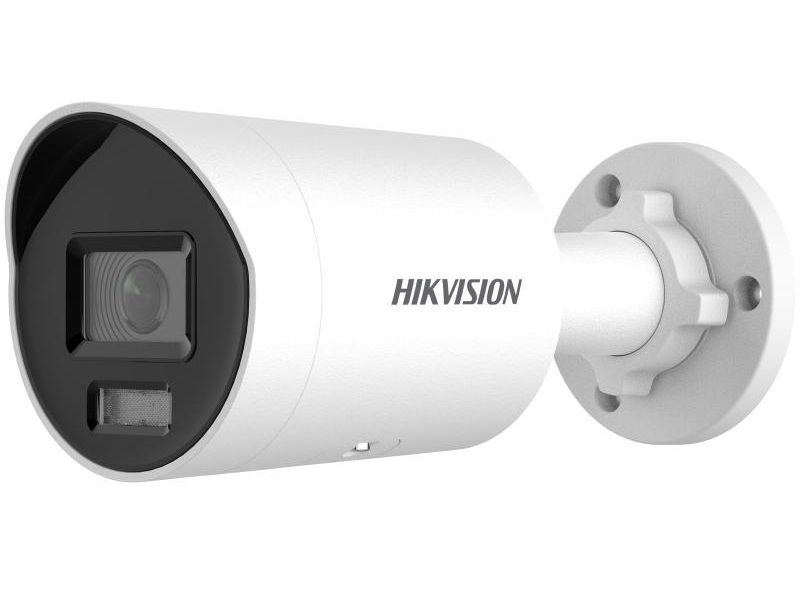HIKVISION 4MP SMART HYBRID LIGHT WITH COLORVU FIXED MINI BULLET NETWORK CAMERA 2.8MM