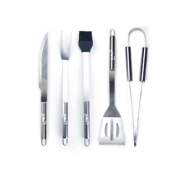 Boltex Stainless Steel BBQ / Braai tool set - 5 Piece