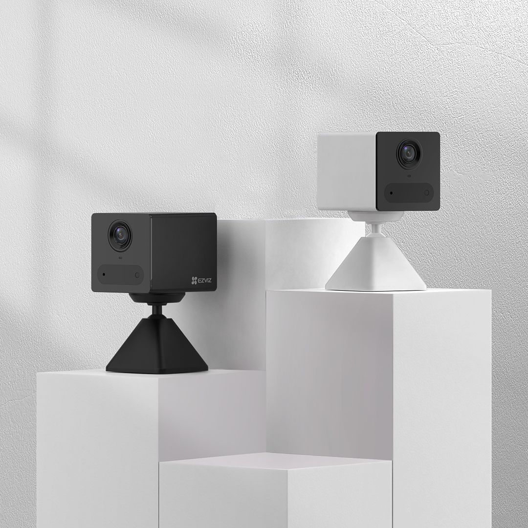 EZVIZ CB2 2MP Wi-Fi Smart Home Battery Camera - BLACK