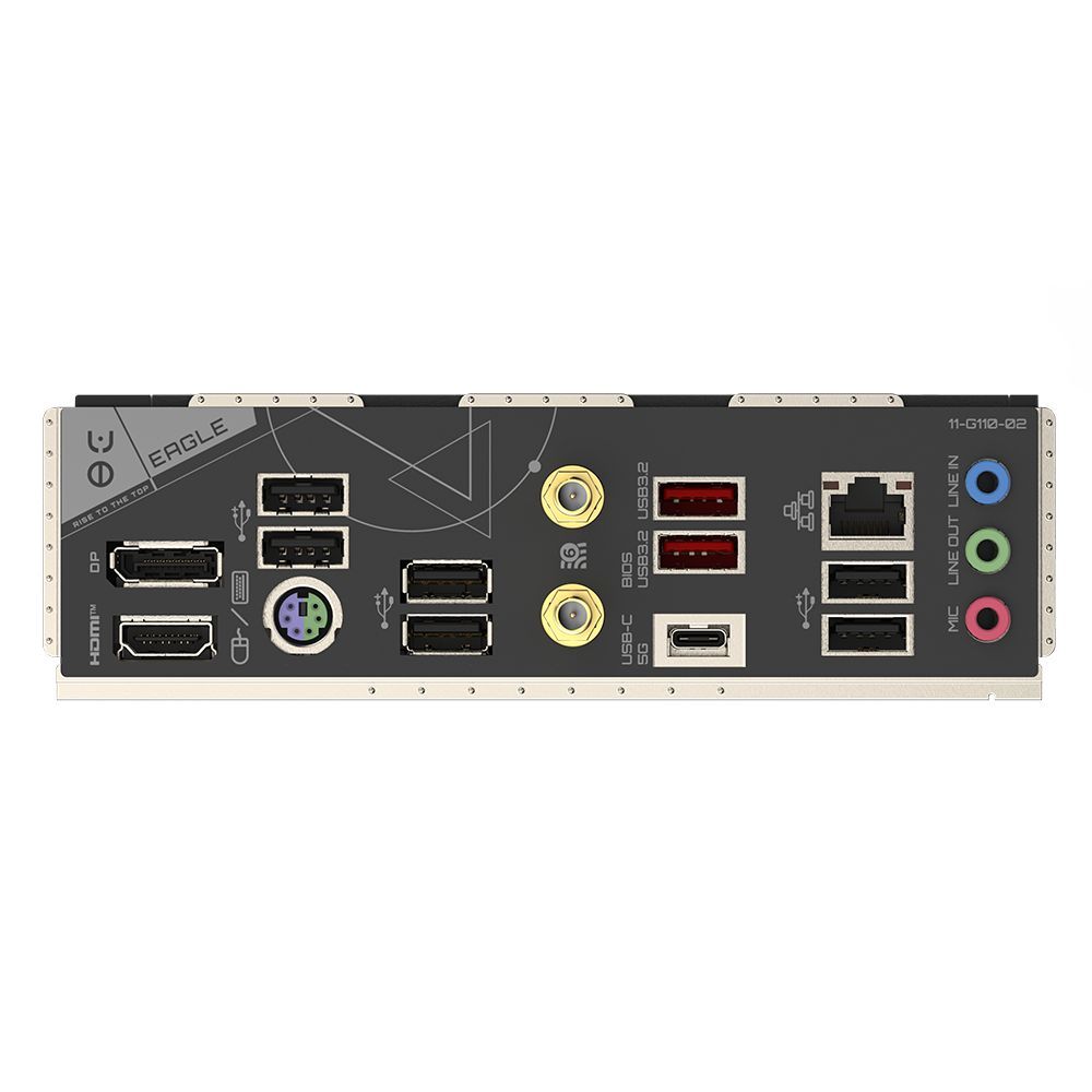 GIGABYTE AMD B650 EAGLE for 3rd/4th/5th Generation AMD Ryzen™ processors; 4x Dual DDR4; 3x M2; HDMI; DP.