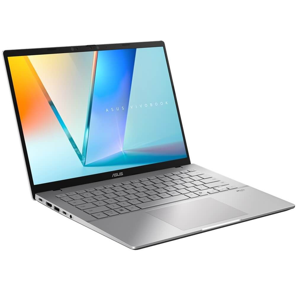 ASUS Vivobook S 14|S3407QA-Q1610S0W|14''|SILVER|Qualcomm Purwa SnapDragon Plus|LPDDR5X 16GB OB|1TB PCIE SSD|WIN 11H