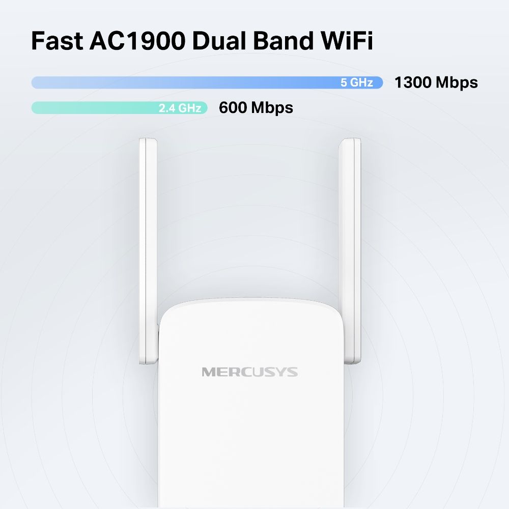 TP-Link Mercusys ME50G AC1900 WiFi Range Extender