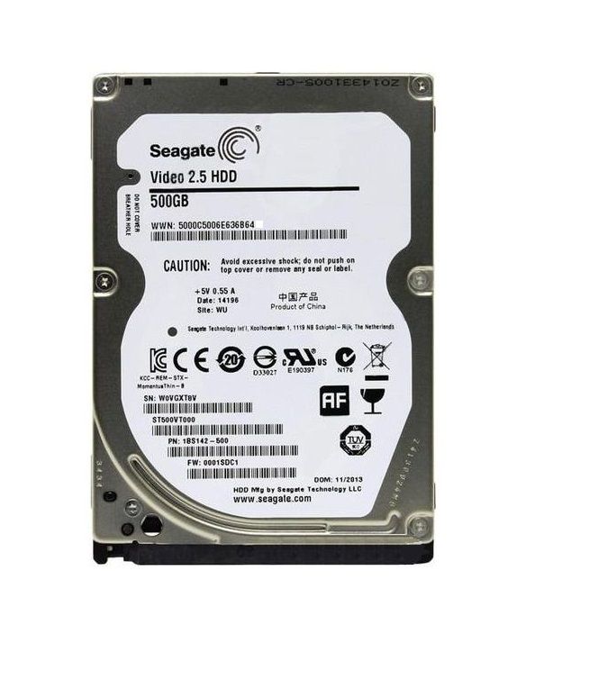 Seagate Video 500GB 2.5" Internal HDD