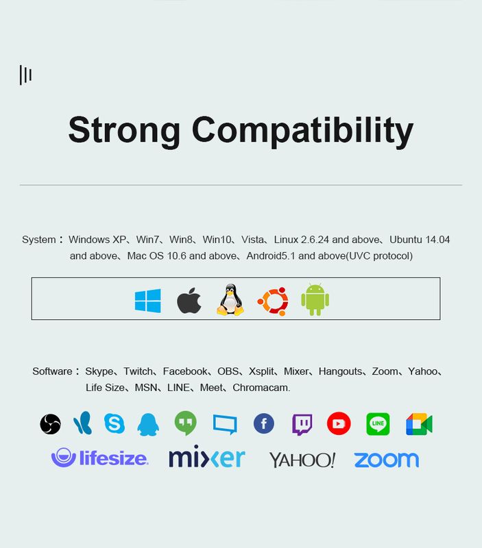 Boltex Full HD 1080p webcam with auto focus and 30 fps