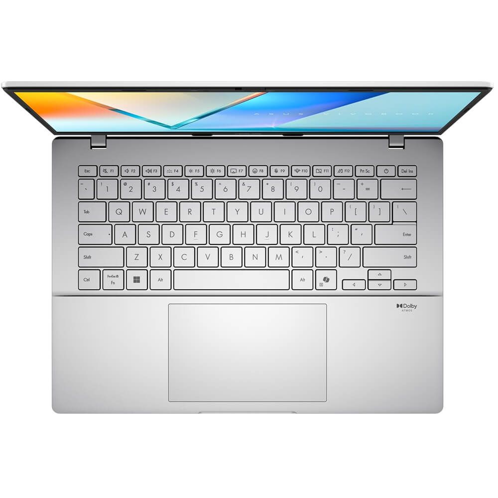 ASUS Vivobook S 14|S3407QA-Q1610S0W|14''|SILVER|Qualcomm Purwa SnapDragon Plus|LPDDR5X 16GB OB|1TB PCIE SSD|WIN 11H