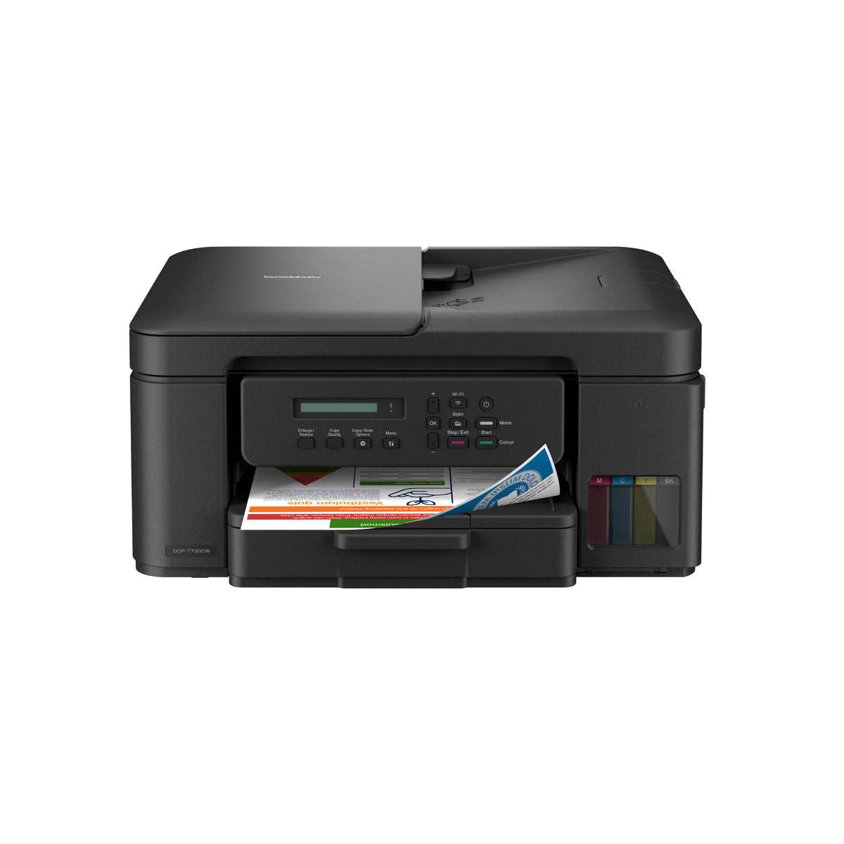 Brother DCP-T730DW 3-in-1 Ink Tank Printer with wireless networking capabilities/ duplex printing (5YR / 50 000 Page Carry In Warranty)