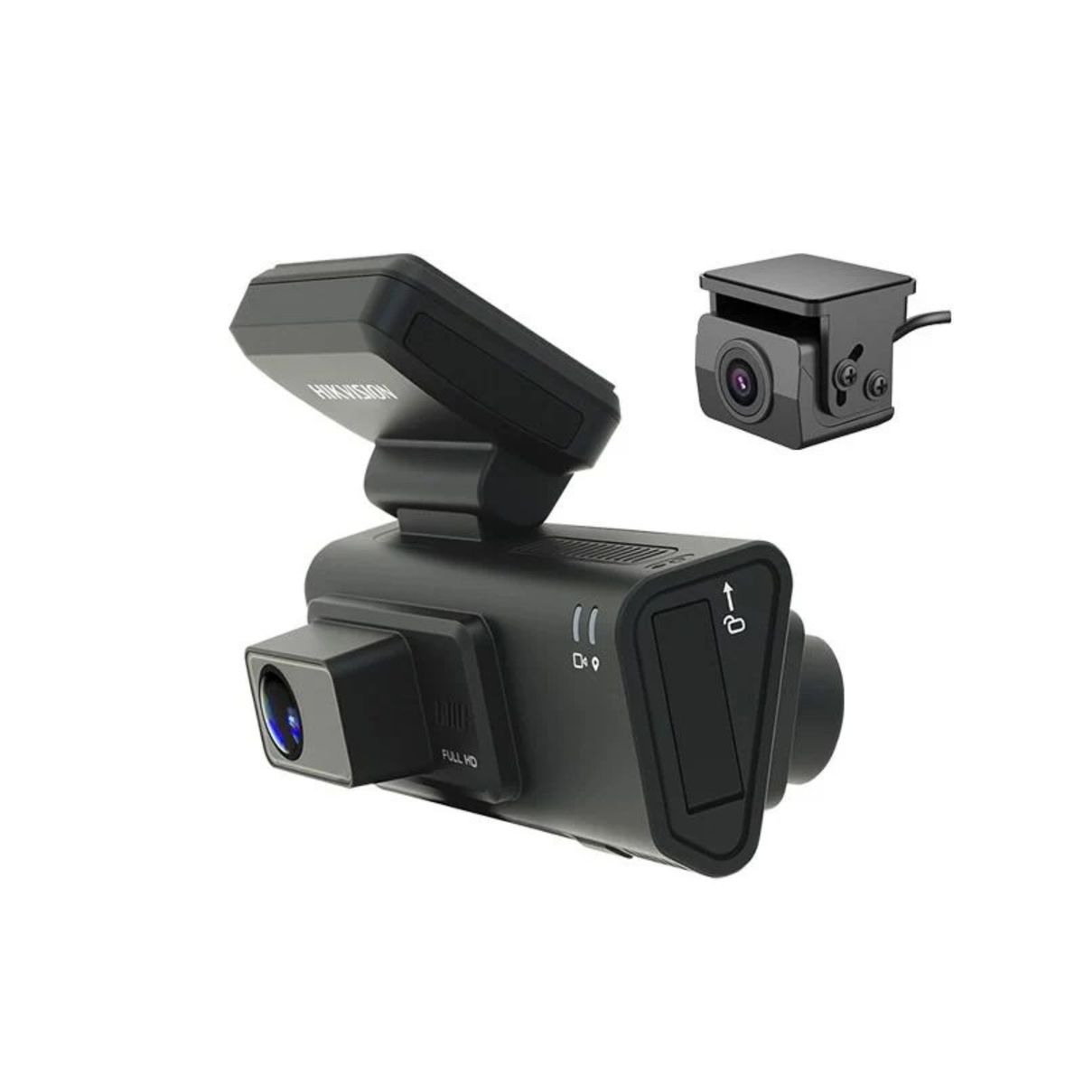 Hikvision V300 forward facing and cabin lens Dashcam