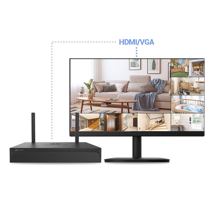 EZVIZ X5S - 8CH Wireless NVR with HDMI & VGA Output