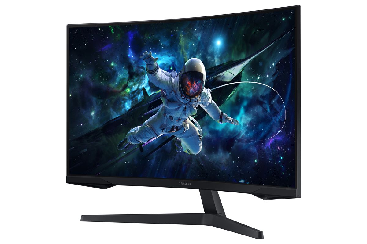 SAMSUNG LS32CG552 16:9 2560 x1440 1000R Borderless VA 165Hz MPRT 1ms FreeSync Premium Simple