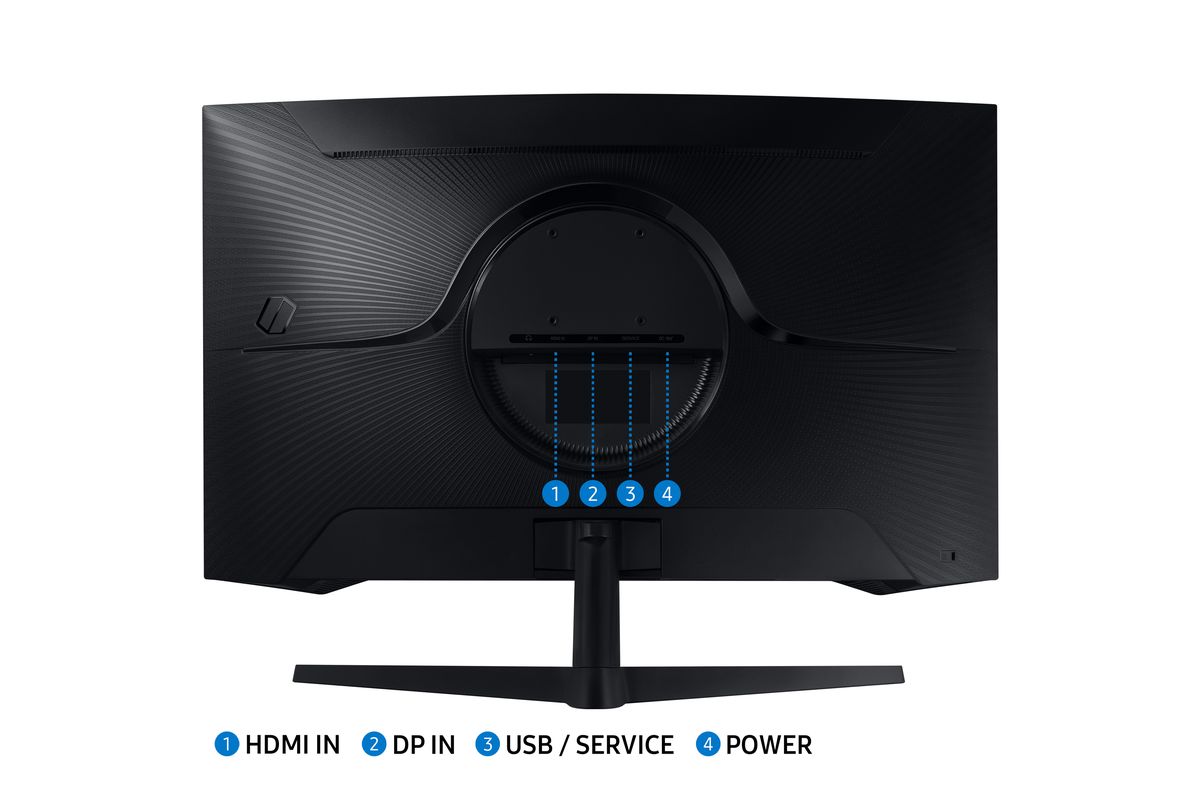 SAMSUNG LS32CG552 16:9 2560 x1440 1000R Borderless VA 165Hz MPRT 1ms FreeSync Premium Simple