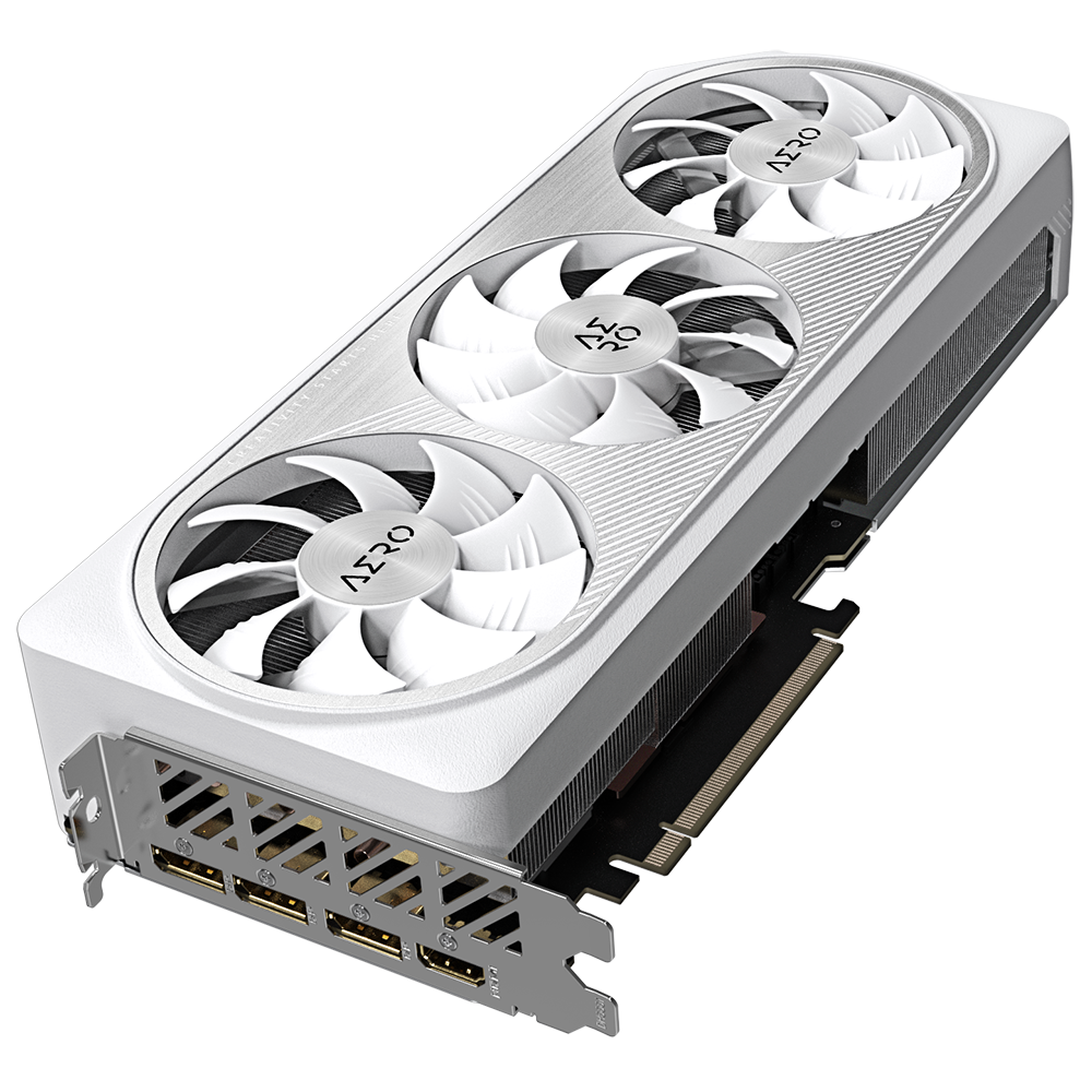 GIGABYTE nVidia GeForce® RTX 4070Ti SUPER AERO OC - 16G GDDR6X HDMIx1/DP x3.
