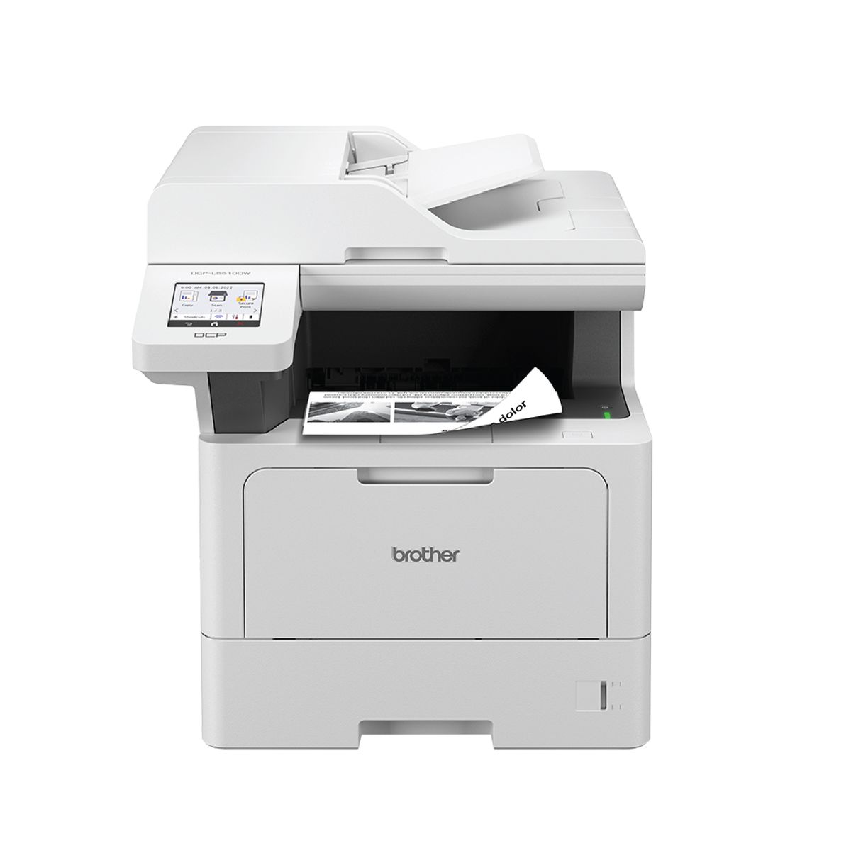 Brother Mid-Range Mono Laser 3-IN-1 and Duplex printing/ wired and wireless networking capabilities (5YR onsite)