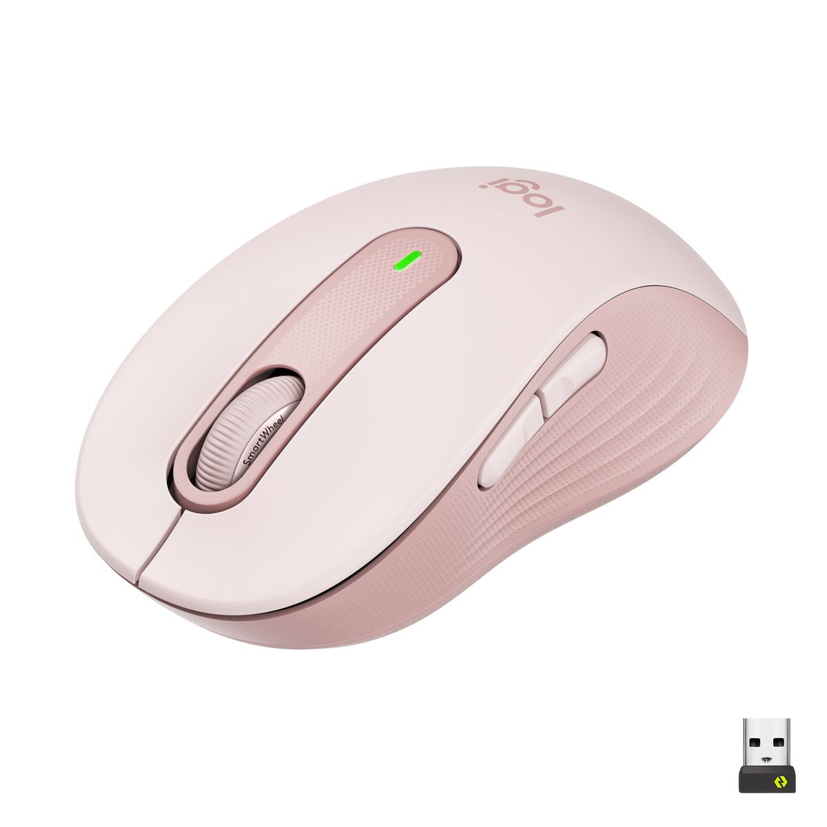 Logitech Signature M650 Wireless Mouse - ROSE - BT
