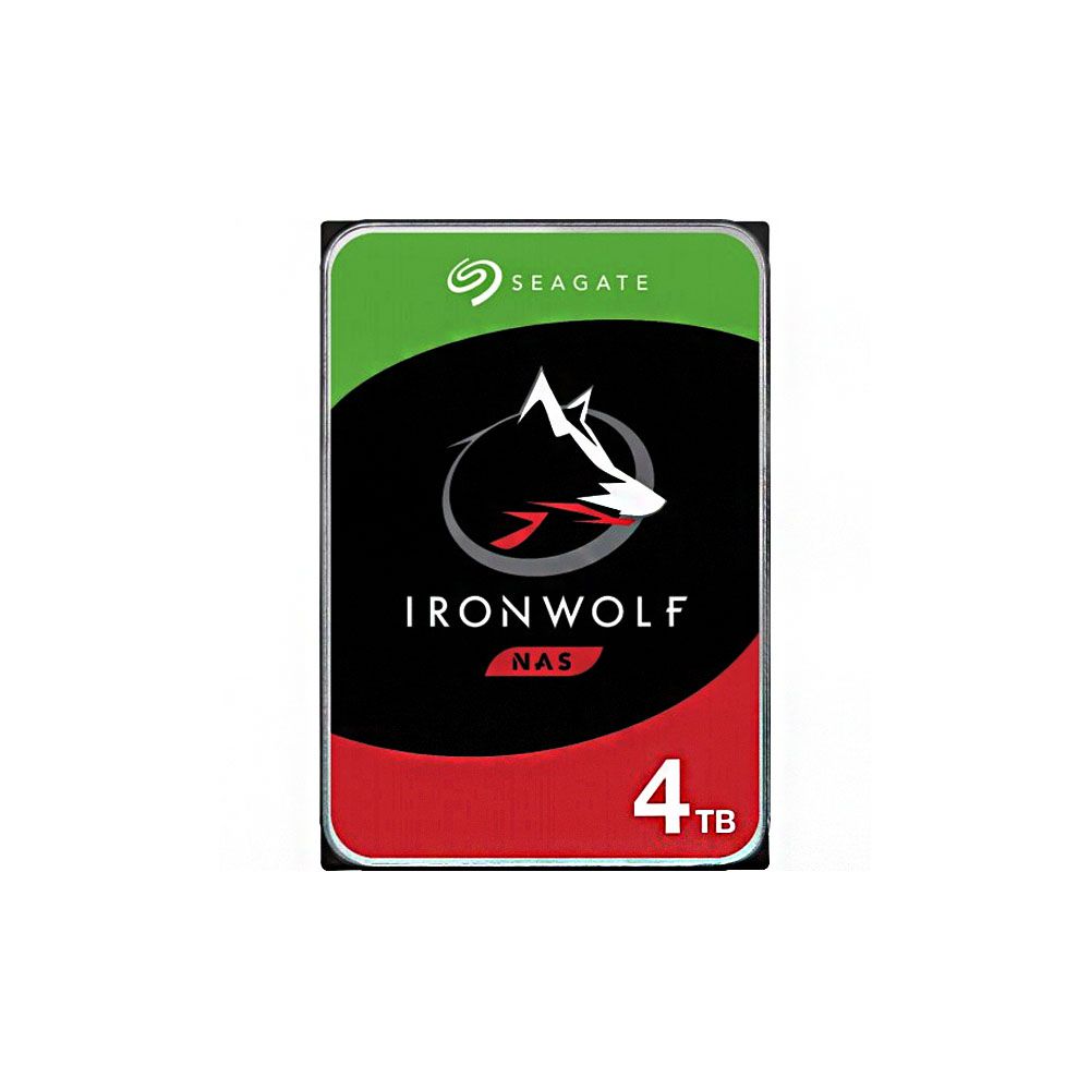 SEAGATE 4TB 3.5 IRONWOLF NAS HDD 64MB CACHE
