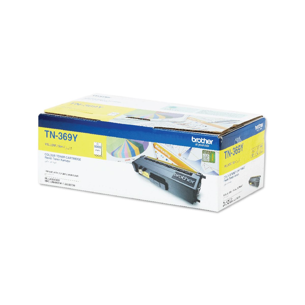 High Yield Yellow Toner Cartridge for HLL8350CDW/ MFCL8600CDW/ MFCL8850CDW