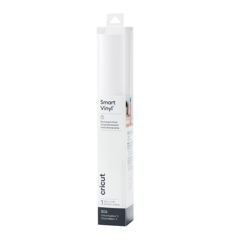 2008634: Cricut Smart Vinyl perm 33X91Cm 1 Sheet (White)