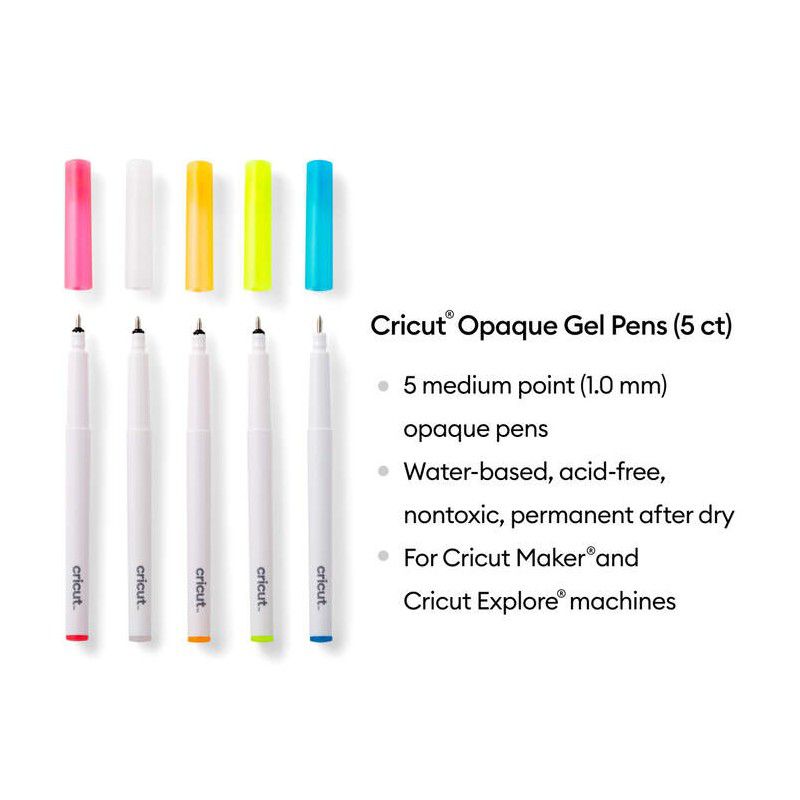 2009849 - Cricut 5 medium point (1.0 mm) (UNBOXED DEAL)