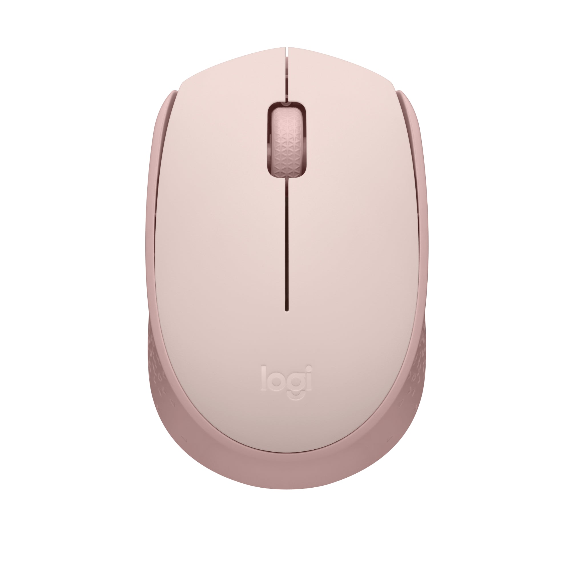 Logitech Wireless Mouse M171 (ROSE) Nano USB receiver 3 buttons optical tracking ratchet wheel 12-month battery life 10m range