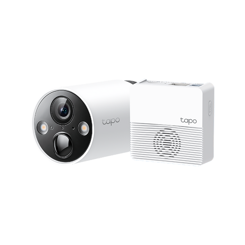 TP-LINK SMART WIRE-FREE SECURITY CAMERA 1 CAMERA SYSTEM 1 x TAPO C420 1 x TAPO H200 2K (2560X1440) 2.4 GHZ 5200MAH BATTERY-0