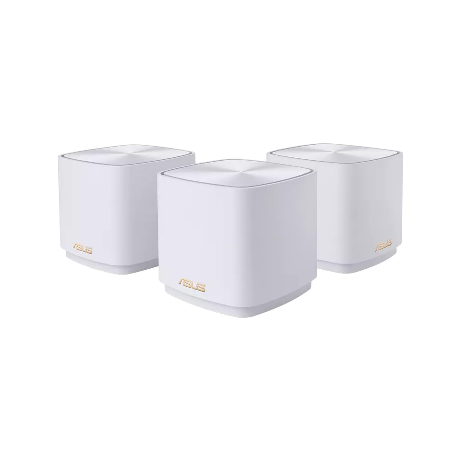 Asus ZenWifi XD4 Plus AX1800 White 3-Pack Wi-Fi Router Kit-0