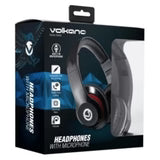 Volkano Falcon series Headphones w/mic Black
