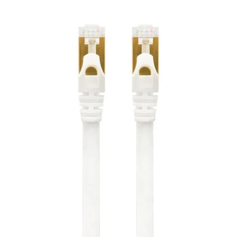 VolkanoX Giga series Cat 7 Ethernet cable 25meter - white gold tips