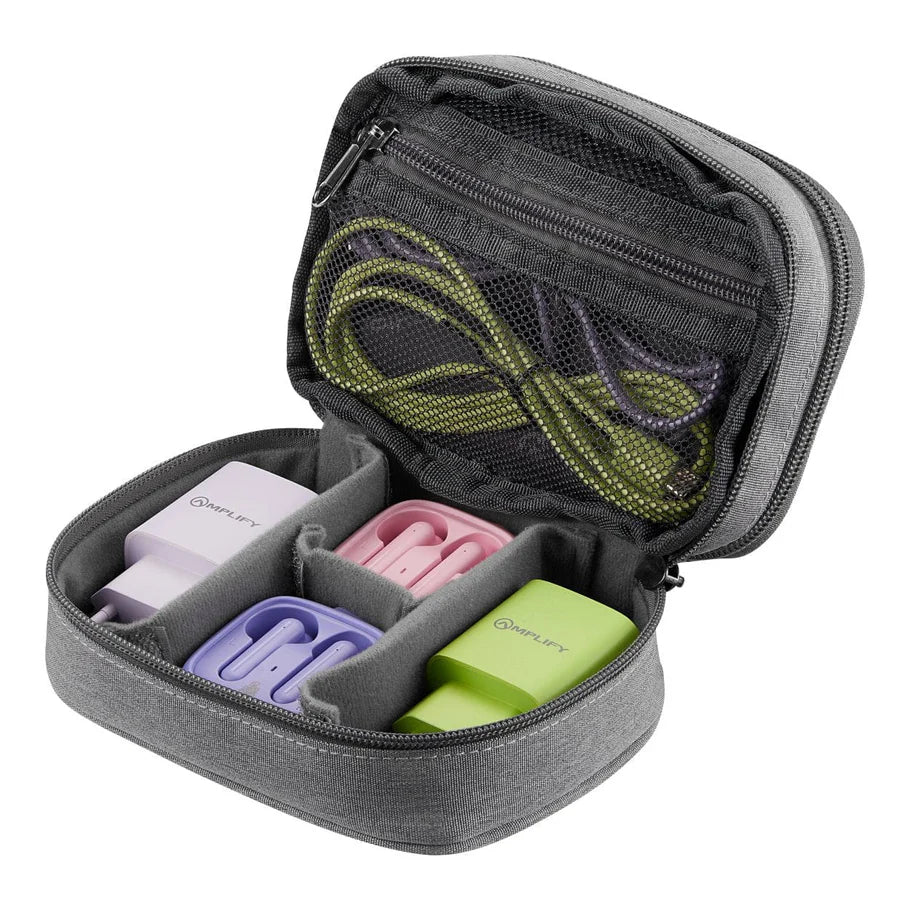 Volkano Cable Organiser Medium Grey