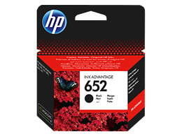 HP 652 Black Original Ink Advantage Cartridge F6V25AE