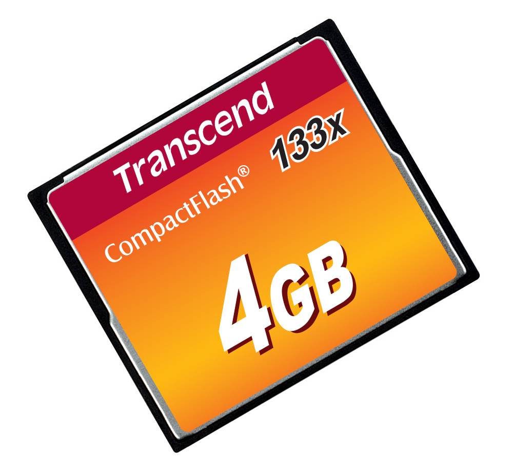Transcend 4GB 133X Compact Flash Card