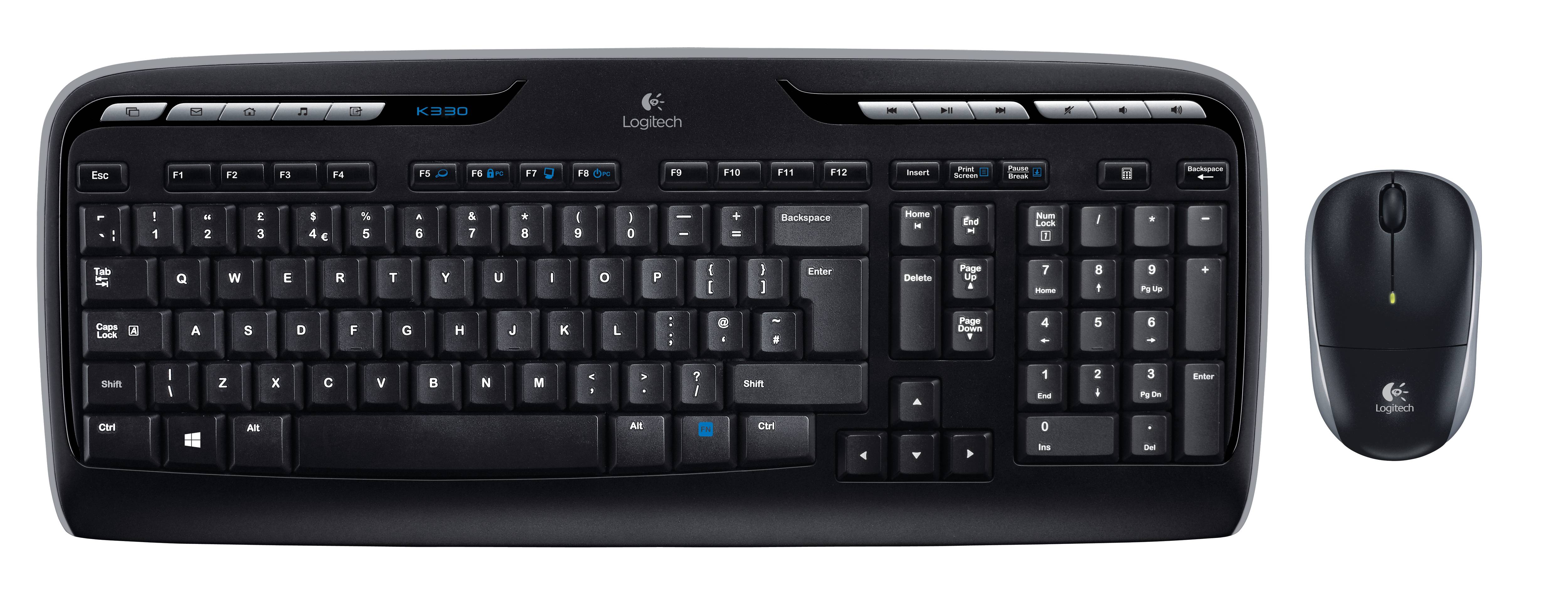 Logitech MK330 Wireless Desktop Keyboard & Mouse