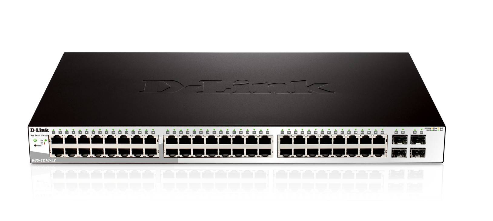 D-LINK 48 PORT GIGABIT BASE-T PORTS + 4 SFP PORTS