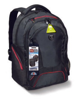PORT DESIGNS COURCHEVEL 14/15.6′ BACKPACK CASE – BLACK AND RED - Platinum Selection