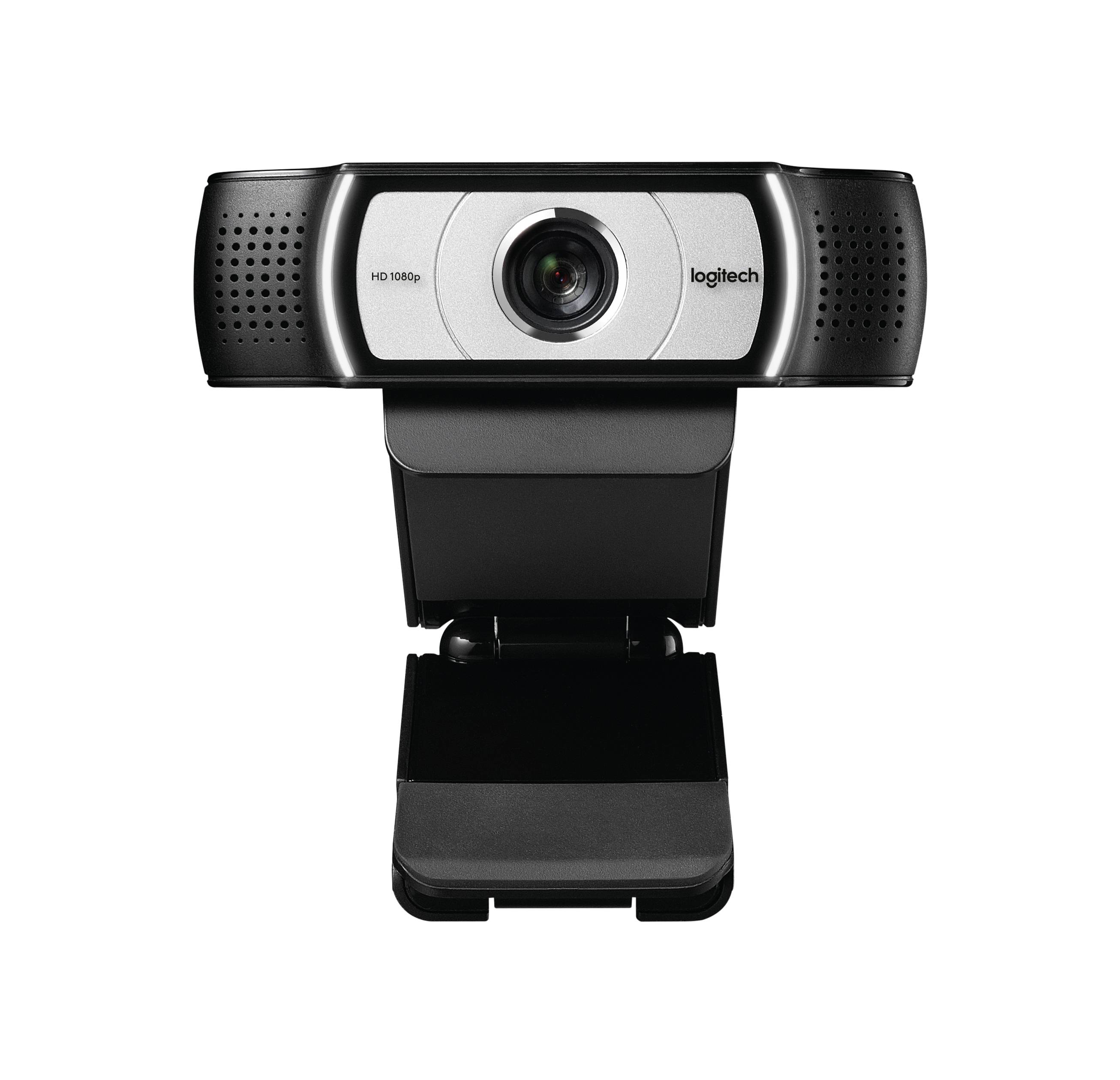 Logitech VC Webcam C930e HD Up to 15 MP photo full HD 1080p Video Liquid Crystal Tec Carl Zeiss optics Built in mic