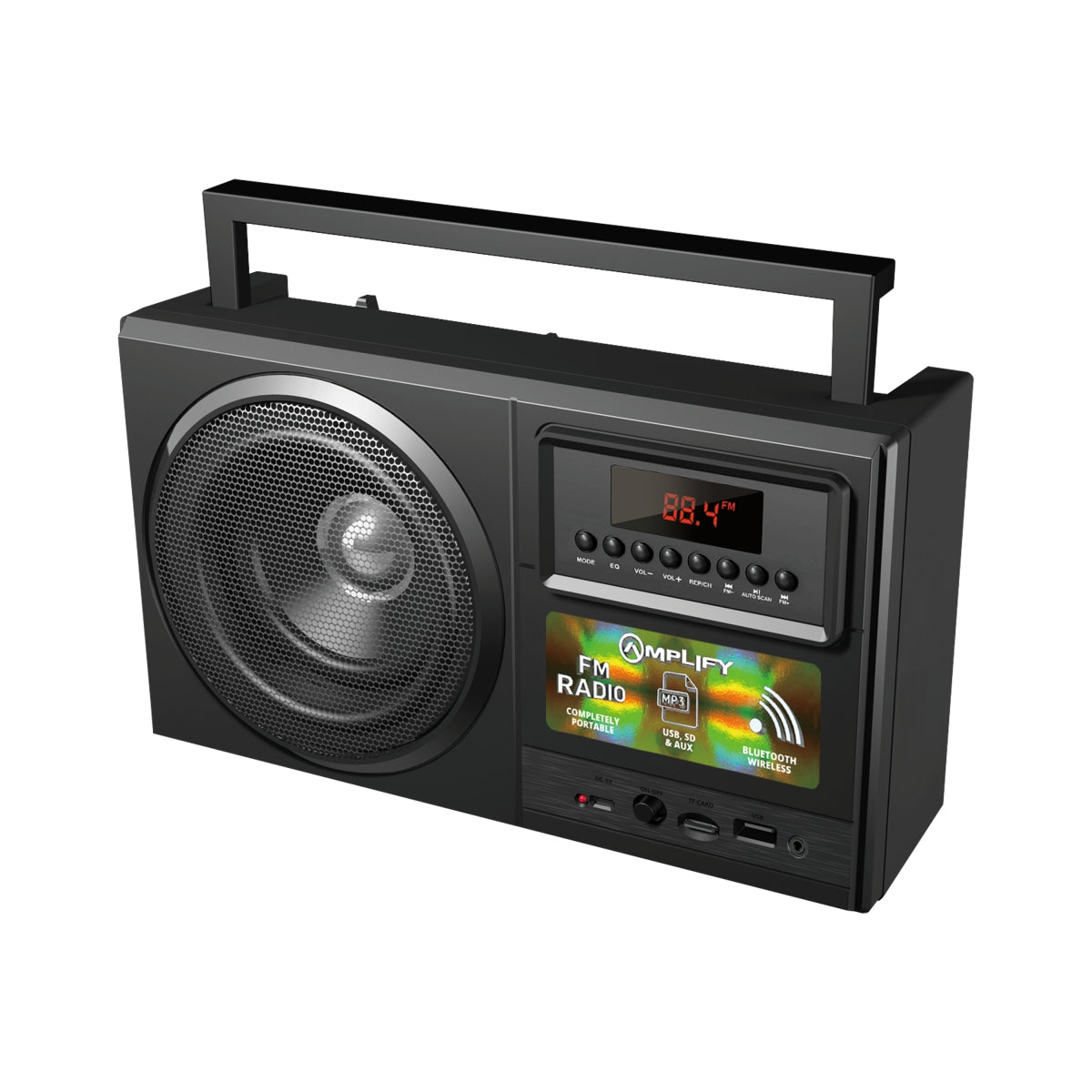 Amplify Tuner series Bluetooth Radio - Black-0