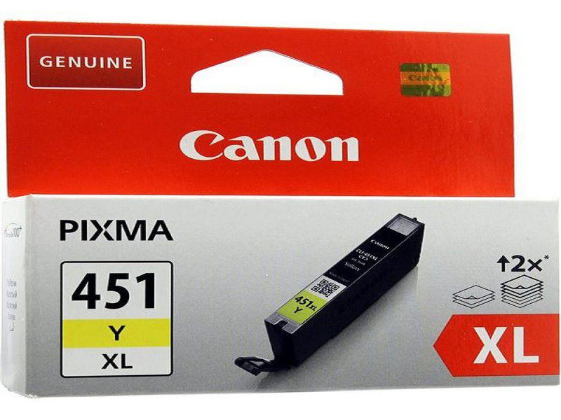 Canon Cartridge CLI-451XL Y