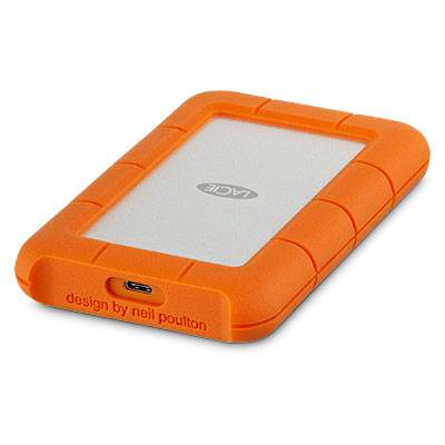 Seagate LaCie 2TB Rugged Mini USB-C; USB3.0; Drop; Crush and Rain Resistant