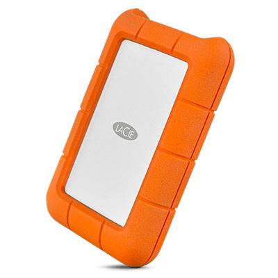 Seagate LaCie 2TB Rugged Mini USB-C; USB3.0; Drop; Crush and Rain Resistant