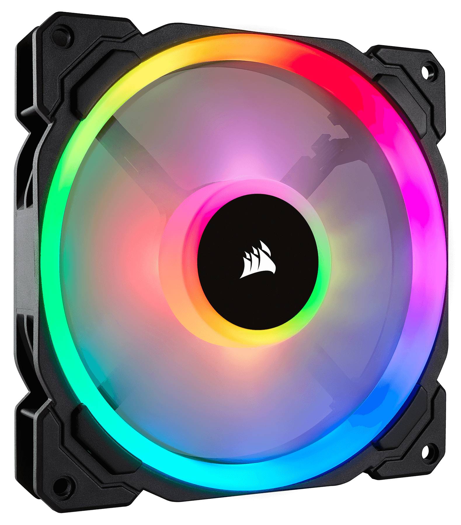 Corsair LL140 RGB 140mm Dual Light Loop RGB LED PWM Fan — 2 Fan Pack