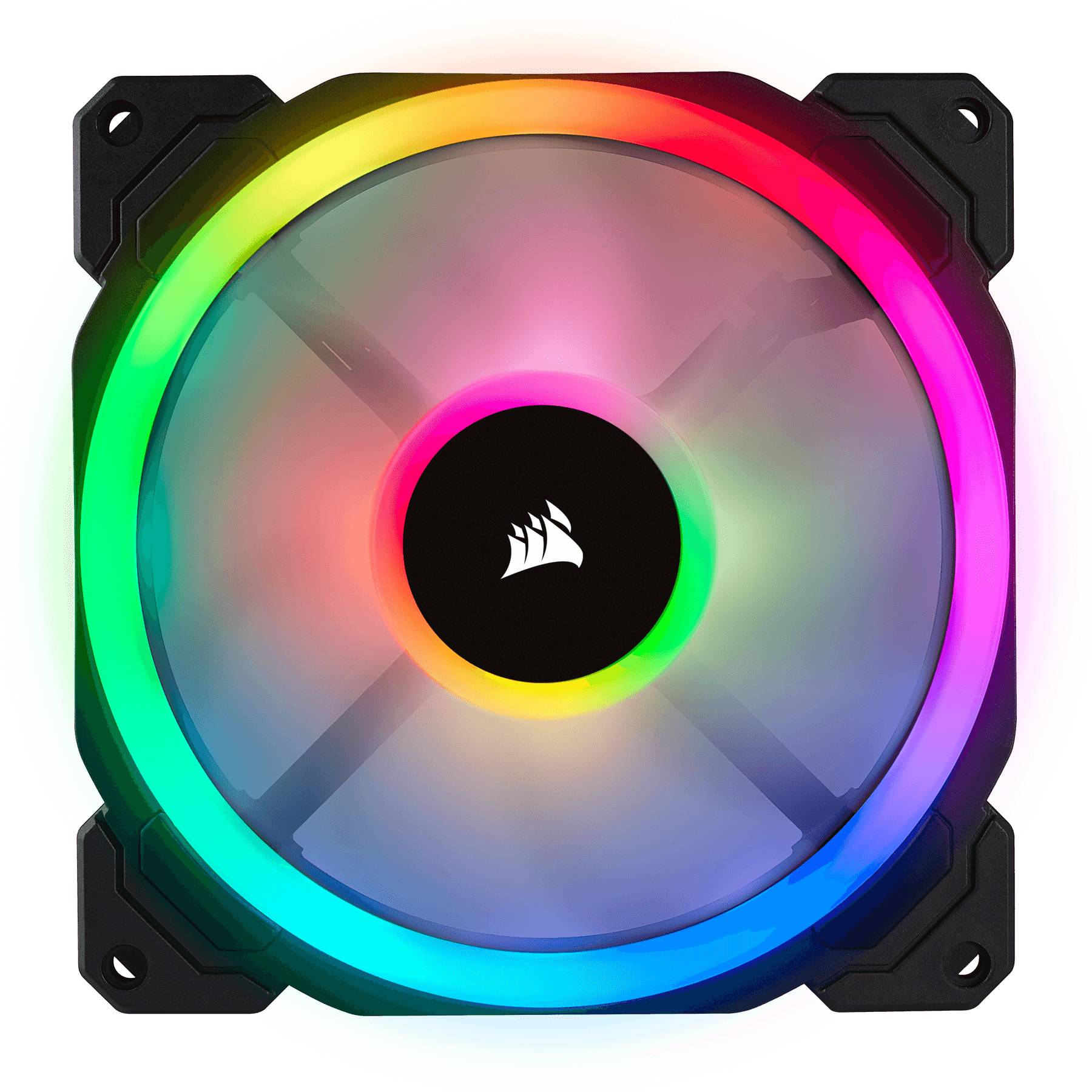 Corsair LL140 RGB 140mm Dual Light Loop RGB LED PWM Fan — 2 Fan Pack