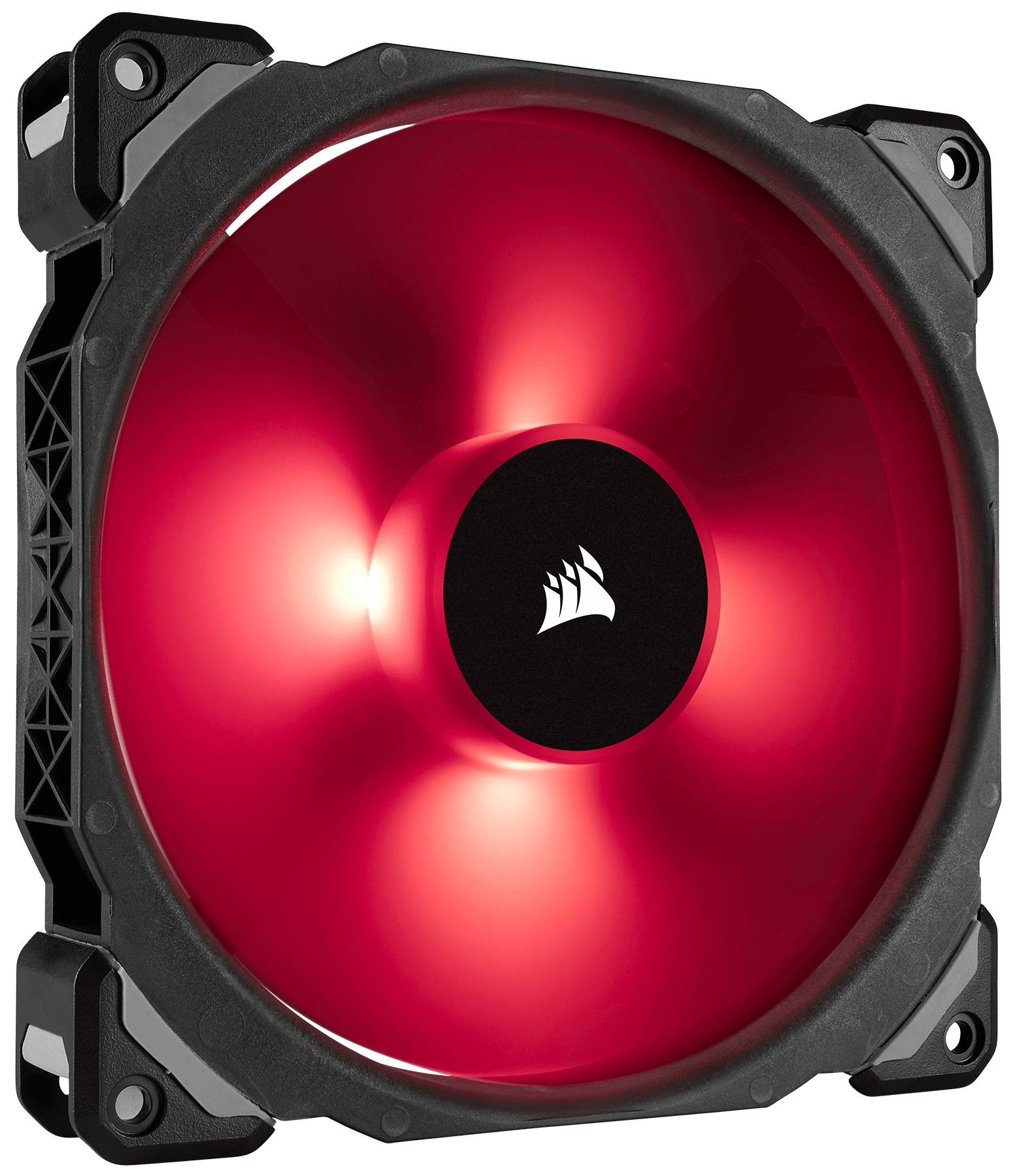 Corsair ML140 PRO RGB LED 140MM PWM Premium Magnetic Levitation Fan - Twin Fan Pack with Lighting Node PRO