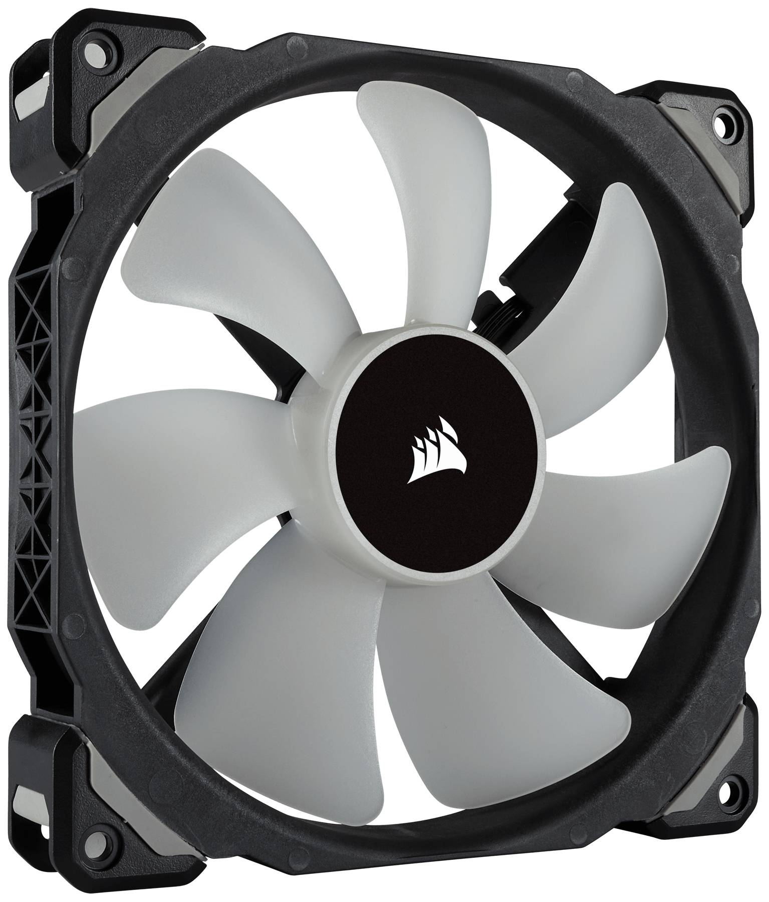 Corsair ML140 PRO RGB LED 140MM PWM Premium Magnetic Levitation Fan - Twin Fan Pack with Lighting Node PRO