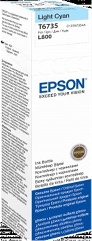 Ink Bottles Light Cyan 70ml EcoTank L800 /810 / 850 / 1800 Epson.