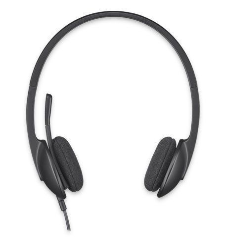 Logitech H340 USB Computer Headset - BLACK - USB - N/A - EMEA - LANG SET 935
