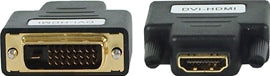 DVI-D (MALE) TO HDMI (FEMALE) ADAPTOR
