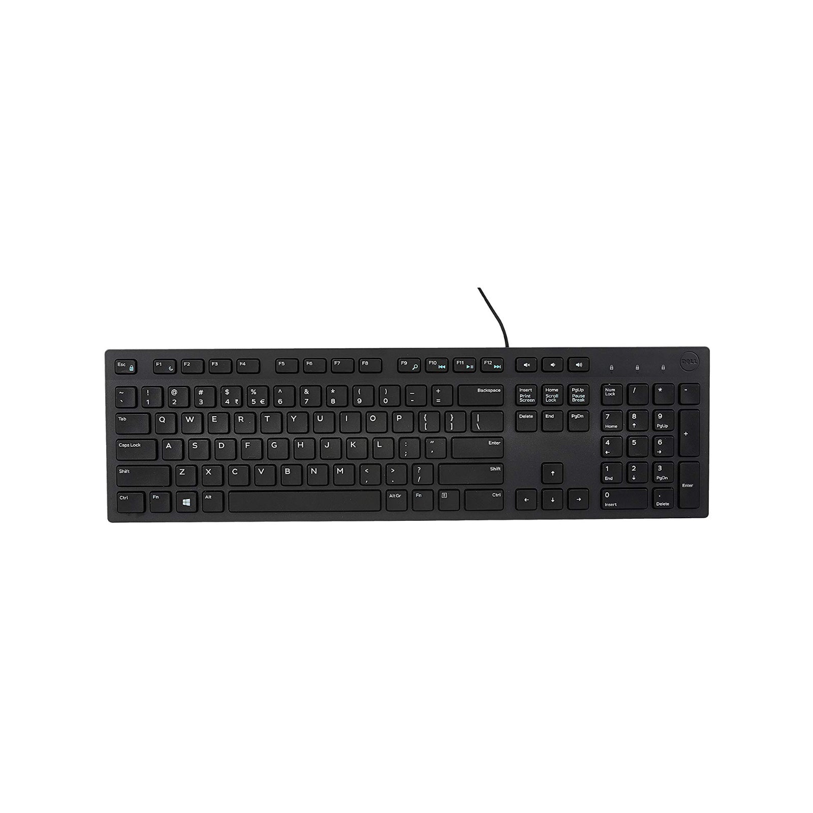 DELL WIRED KEYBOARD KB216 BLACK 1 YEAR CARRY IN WARRANTY-0