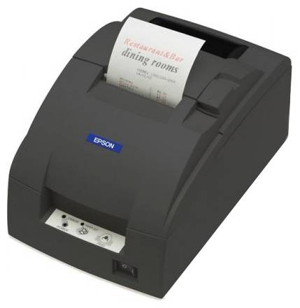 Epson Entry Level Impact/Dot Matrix Receipt Printer with Auto Cutter - Serial
